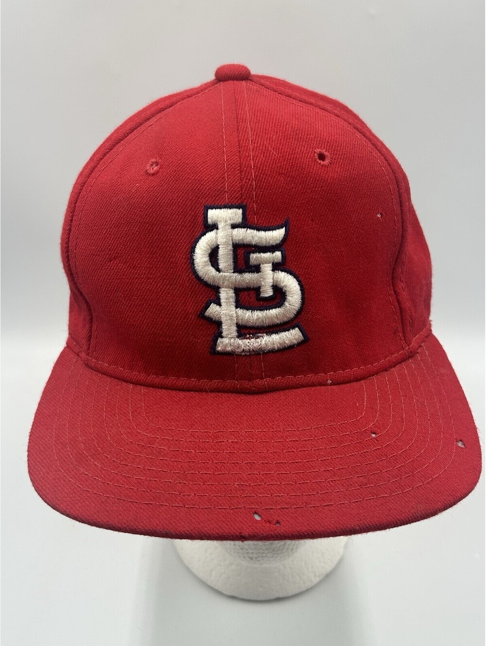 St. Louis Cardinals Sports Specialties Pro Fitted Hat Cap 100% Wool 7 Vintage